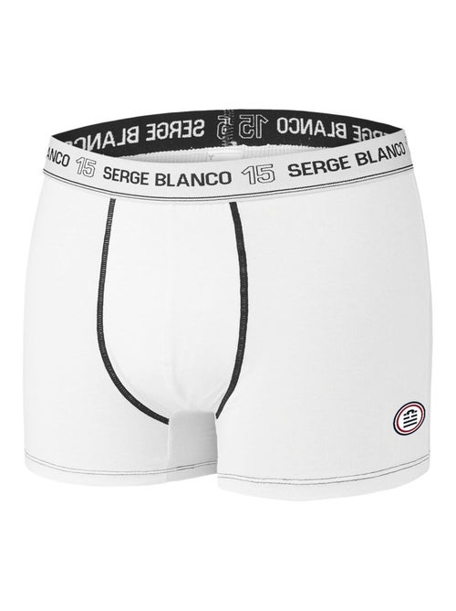 Lot de 5 Boxers Serge Blanco coton homme Class' Serge Blanco - Kiabi