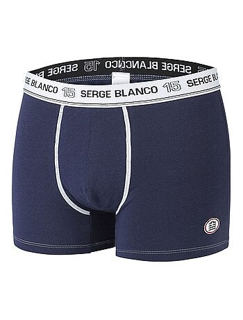 Lot de 5 Boxers Serge Blanco coton homme Class' Serge Blanco