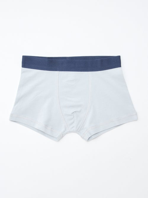 Lot de 5 boxers unis ou imprimés - Kiabi Lot de 5 boxers unis ou imprimés - Kiabi