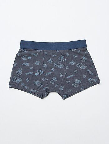 Lot de 5 boxers unis ou imprimés
