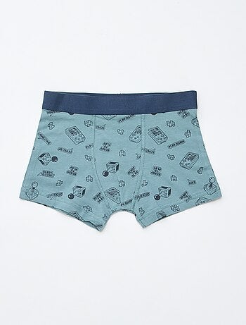 Lot de 5 boxers unis ou imprimés