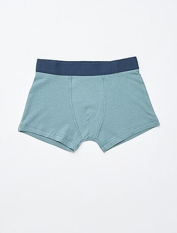 Lot de 5 boxers unis unis et imprimés