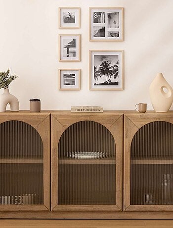 Lot de 5 cadres photos en bois