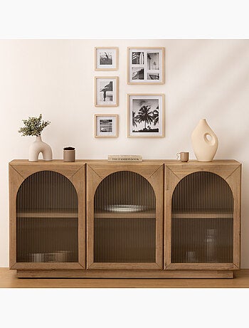 Lot de 5 cadres photos en bois ERIN
