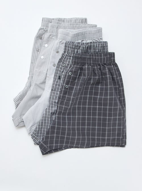 Lot de 5 caleçons en coton - Kiabi