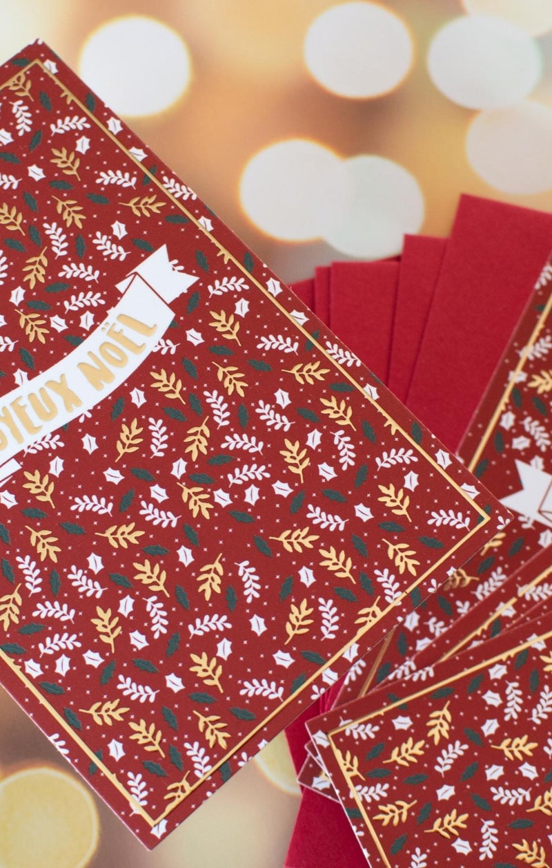 Générique Porte-billets De Noël | Enveloppe à Argent Carte De