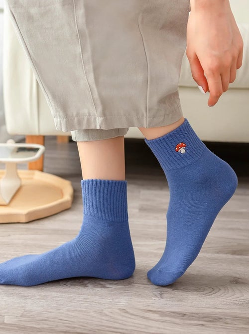 Lot de 5 Chaussettes Champignon - Kiabi
