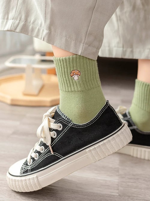 Lot de 5 Chaussettes Champignon - Kiabi