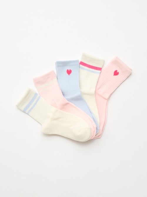Lot de 5 chaussettes chaudes - Kiabi Lot de 5 chaussettes chaudes - Kiabi
