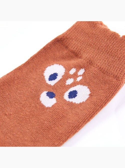 Lot de 5 chaussettes coton enfant motifs animaux - vidaxl - Kiabi