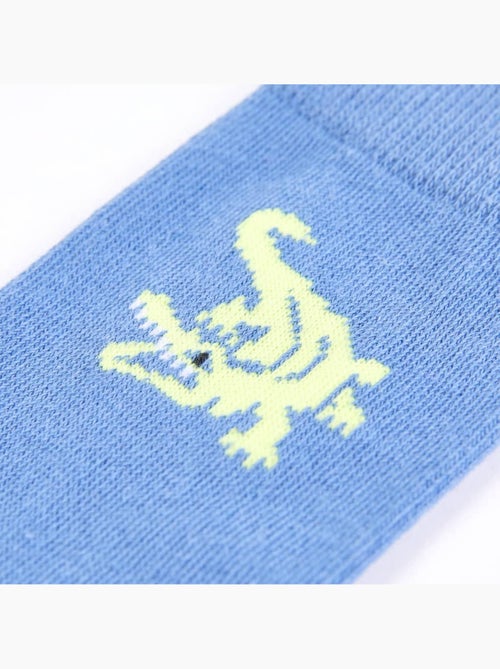 Lot de 5 chaussettes coton imprimé crocodile renforcé - vidaxl - Kiabi Lot de 5 chaussettes coton imprimé crocodile renforcé - vidaxl - Kiabi