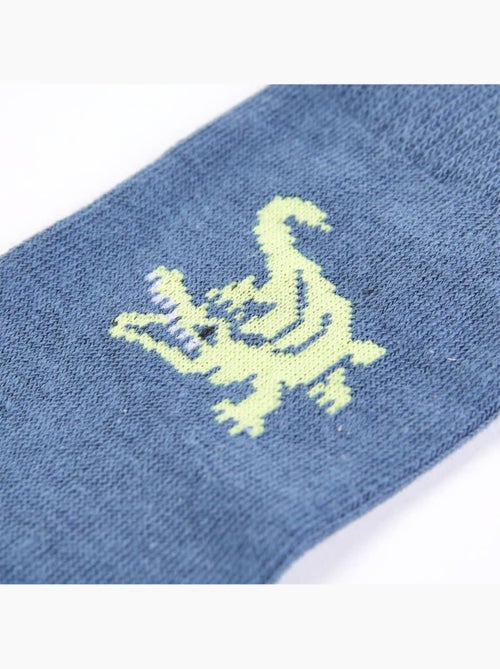 Lot de 5 chaussettes coton imprimé crocodile renforcé - vidaxl - Kiabi Lot de 5 chaussettes coton imprimé crocodile renforcé - vidaxl - Kiabi