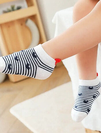 Lot de 5 Chaussettes Coup de Coeur Enfants
