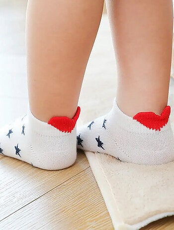 Lot de 5 Chaussettes Coup de Coeur Enfants