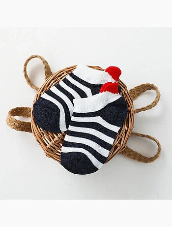 Lot de 5 Chaussettes Coup de Coeur Enfants