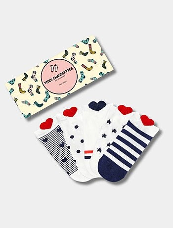 Lot de 5 Chaussettes Coup de Coeur
