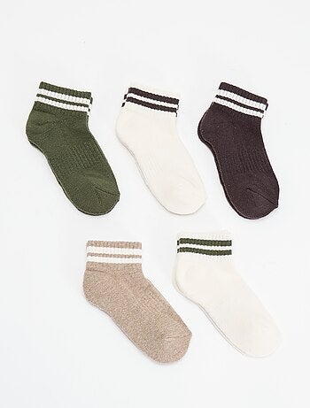 Lot de 5 chaussettes de sport