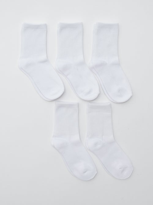 Lot de 5 chaussettes de sport - Kiabi