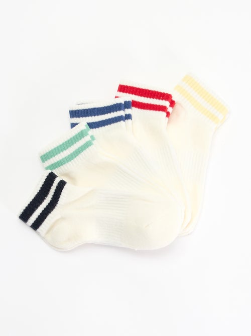 Lot de 5 chaussettes de sport - Kiabi