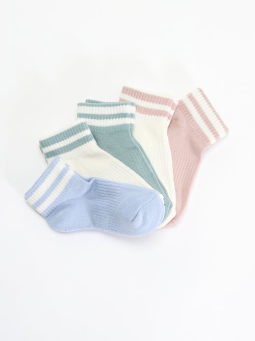 Lot de 5 chaussettes de sport - Kiabi