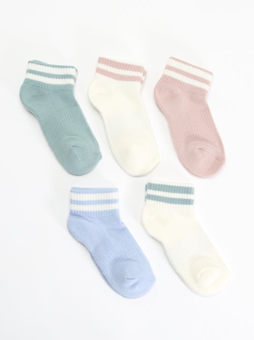 Lot de 5 chaussettes de sport - Kiabi