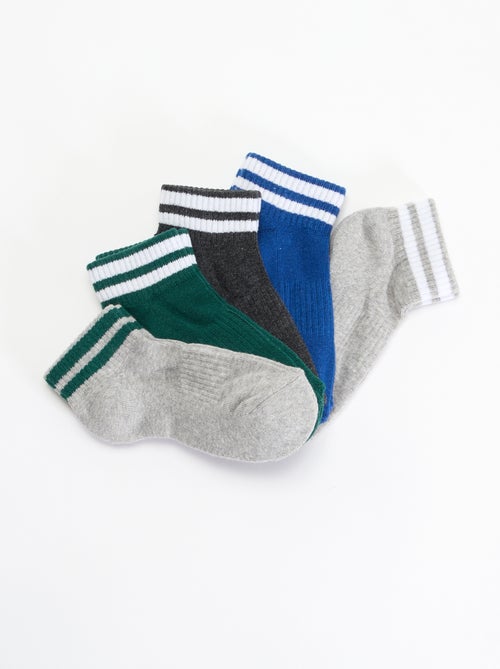 Lot de 5 chaussettes de sport - Kiabi