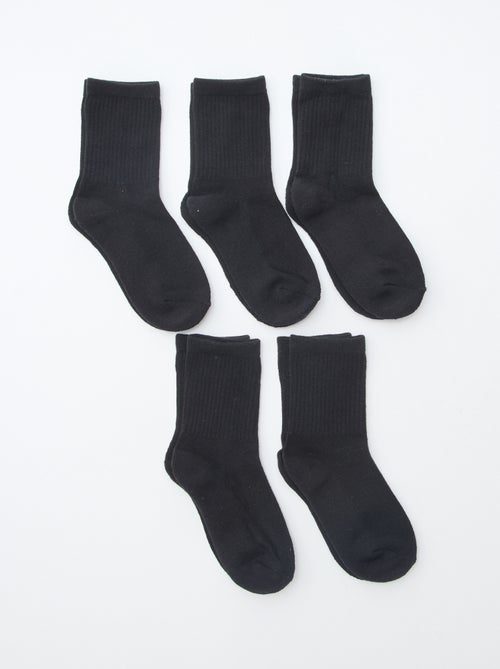 Lot de 5 chaussettes de sport - Kiabi