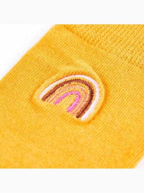 Lot de 5 chaussettes enfant coton imprimé arc-en-ciel - vidaxl - Kiabi Lot de 5 chaussettes enfant coton imprimé arc-en-ciel - vidaxl - Kiabi