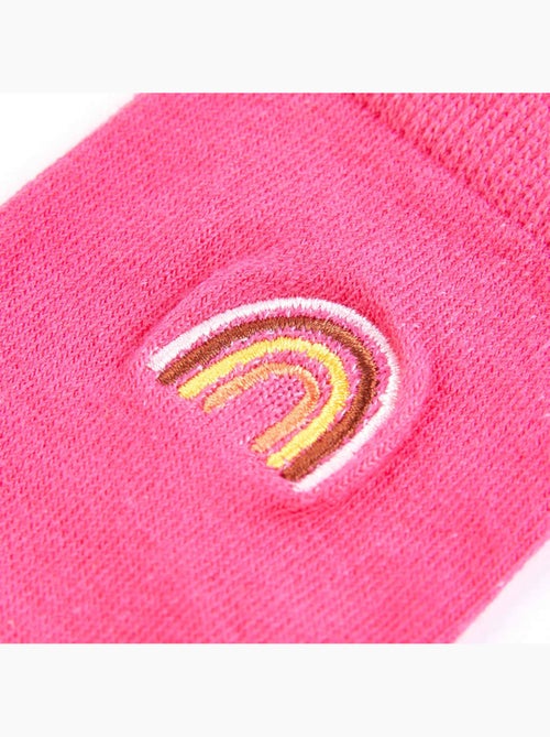Lot de 5 chaussettes enfant coton imprimé arc-en-ciel - vidaxl - Kiabi Lot de 5 chaussettes enfant coton imprimé arc-en-ciel - vidaxl - Kiabi