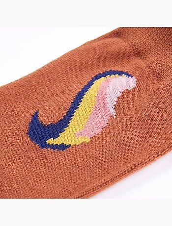 Lot de 5 chaussettes enfant en coton motif licorne - vidaxl