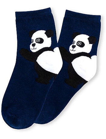 Lot de 5 Chaussettes Hautes Animaux Talons