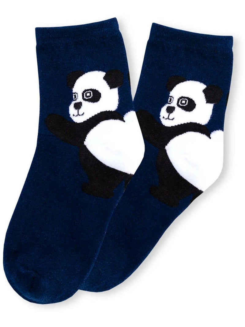 Lot de 5 Chaussettes Hautes Animaux Talons Multicolore - Kiabi