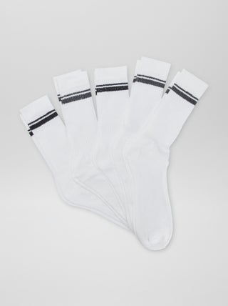 Lot de 5 chaussettes hautes