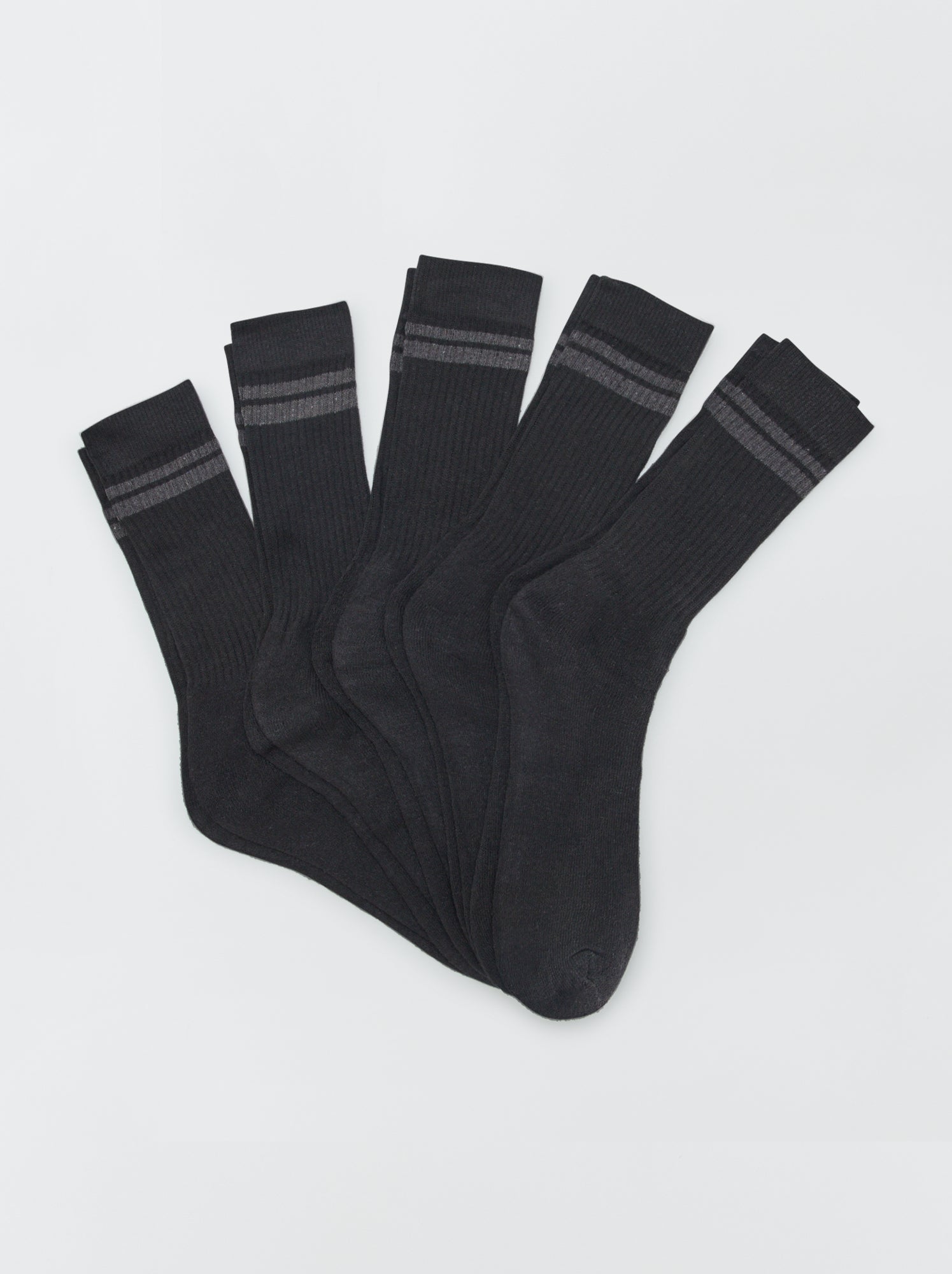 Lot De 6 Chaussettes Homme Coton Peigné - Hautes, Confortables, Motif Losange - 14
