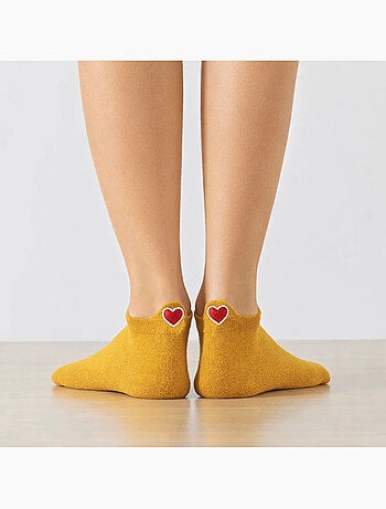 Lot de 5 Chaussettes Languette Coup de Coeur