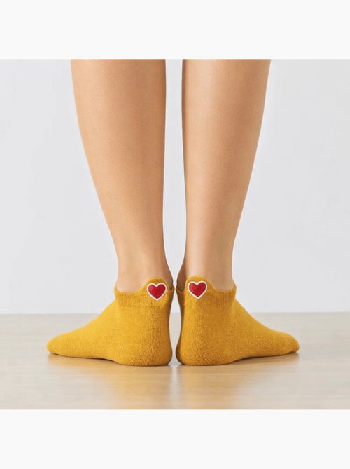 Lot de 5 Chaussettes Languette Coup de Coeur - Kiabi