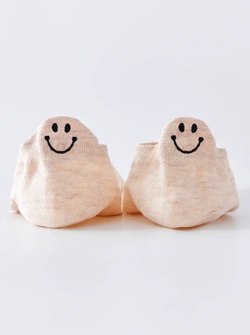 Lot de 5 Chaussettes Languette Sourire - Kiabi