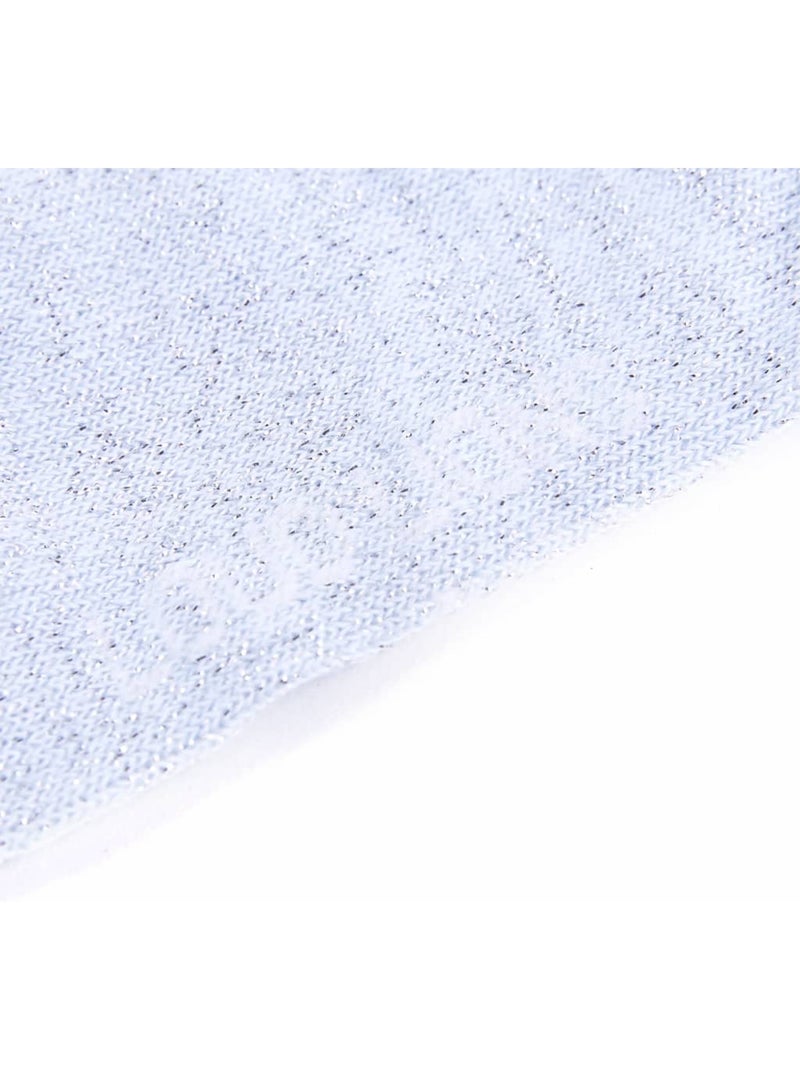 Lot de 5 chaussettes mi-mollet coton avec effet pailleté - vidaxl Multicolore - Kiabi