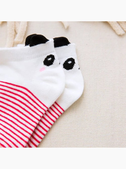 Lot de 5 Chaussettes Panda Enfants - Kiabi