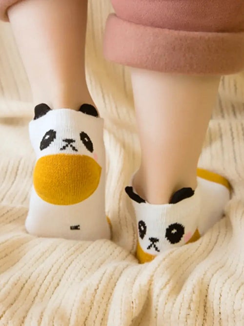 Lot de 5 Chaussettes Panda Enfants - Kiabi