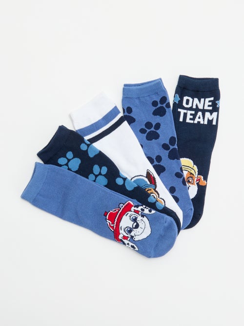 Lot de 5 chaussettes 'Pat'patrouille' - Kiabi