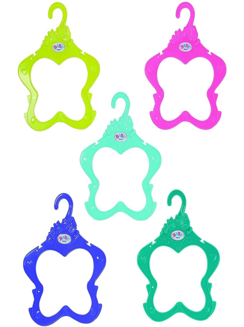Lot de 5 Cintres 43cm Multicolore - Kiabi