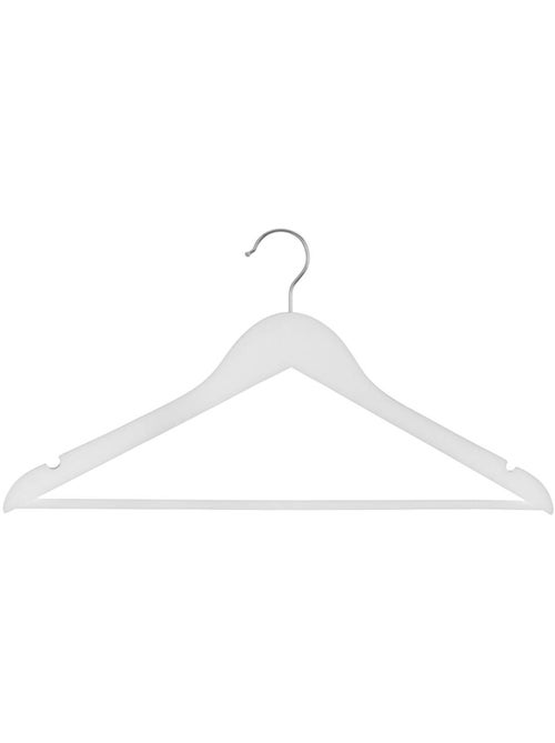 Lot de 5 cintres en bois hang'up - Kiabi Lot de 5 cintres en bois hang'up - Kiabi