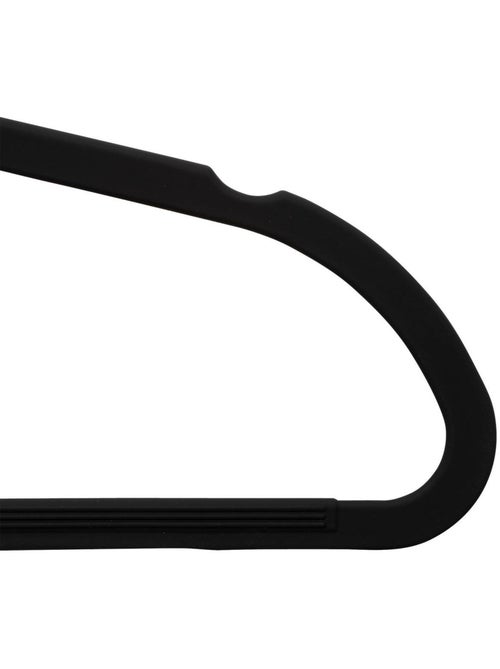 Lot de 5 cintress rubber hang'up - Kiabi Lot de 5 cintress rubber hang'up - Kiabi