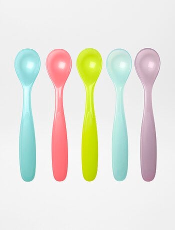 Lot de 5 cuillères souples 'Babymoov'