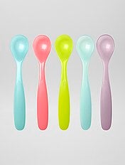 Lot De 5 Cuilleres Souples Bebe Garcon Multicolore 1 Kiabi 5 00