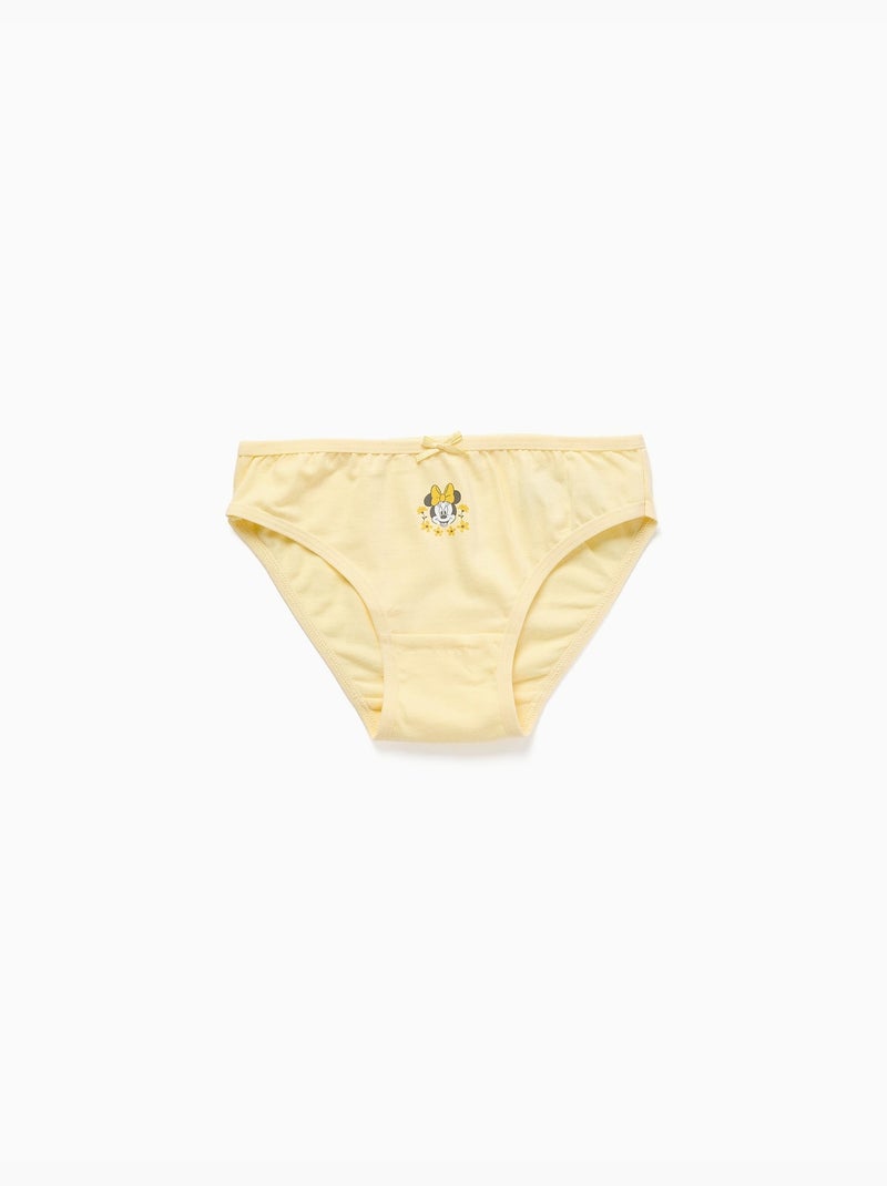 Lot de 5 culottes avec imprimés Minnie Blanc Rose - Kiabi