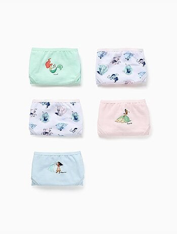 Lot de 5 culottes avec les Princesses Disney