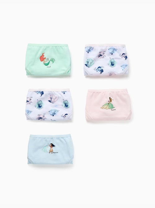 Lot de 5 culottes avec les Princesses Disney - Kiabi
