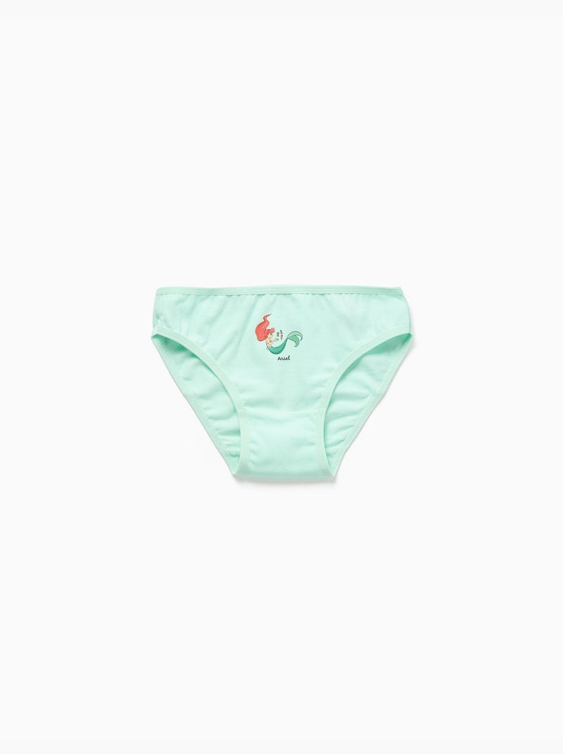 Lot de 5 culottes avec les Princesses Disney Blanc Bleu - Kiabi